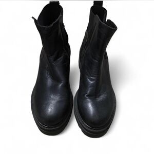 Steve Madden Black Ankle Booties